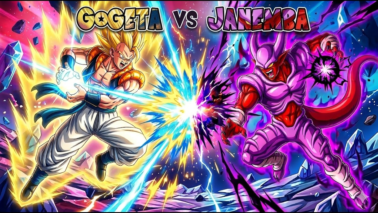 ¡GOGETA VS SUPER JANEMBA! 🔥 La Batalla Más ÉPICA | Voces Latinas | 4K Ultrawide