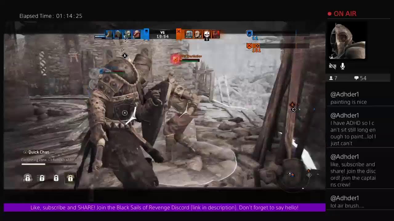 The Captain playing some more For Honor