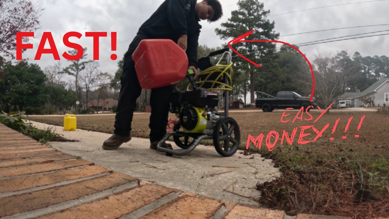 “I Turned My Pressure Washer Into a Money Machine!”
