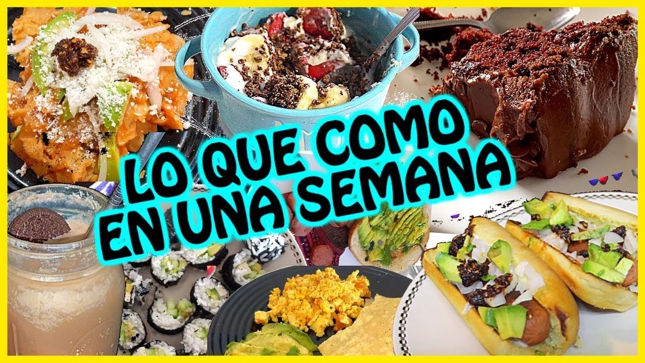 lo que como en una semana en cuarentena