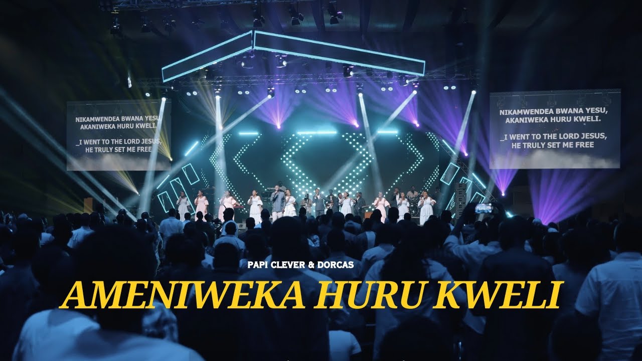 AMENIWEKA HURU KWELI - PAPI CLEVER & DORCAS (LIVE-2024)