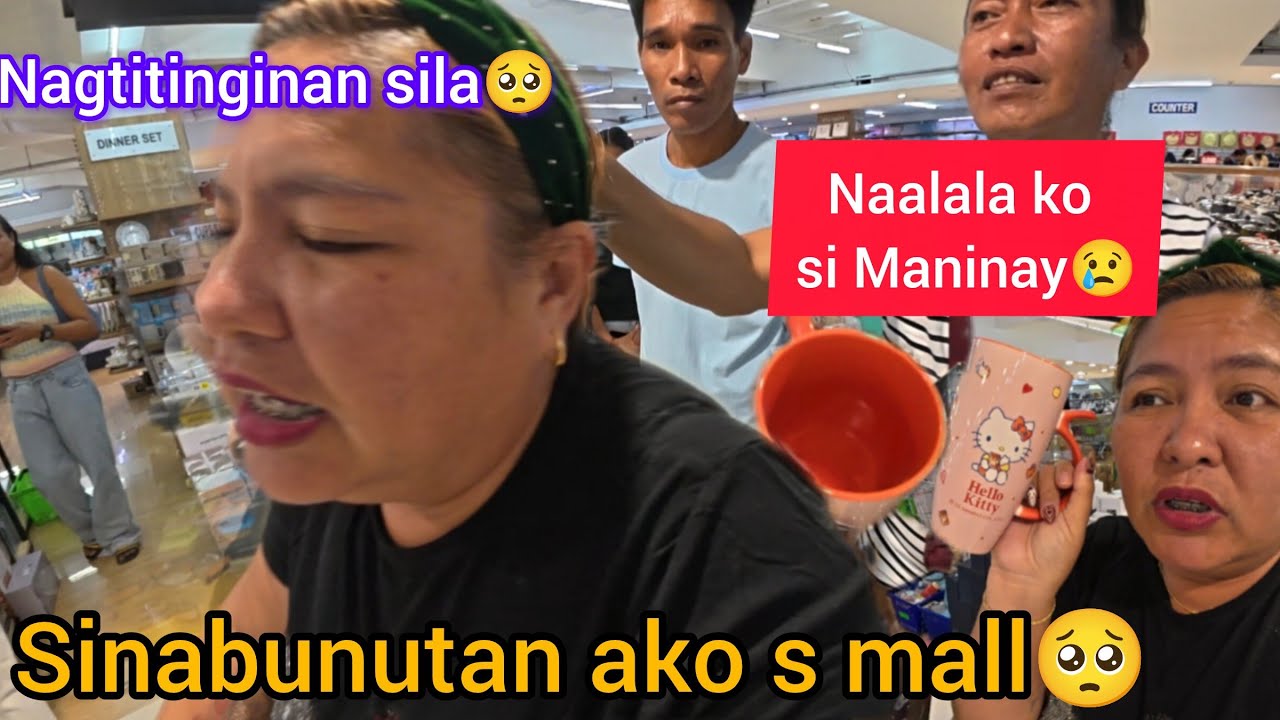 SINABUNUTAN AKO NI @saragaga631  SA LOOB NG MALL🥺