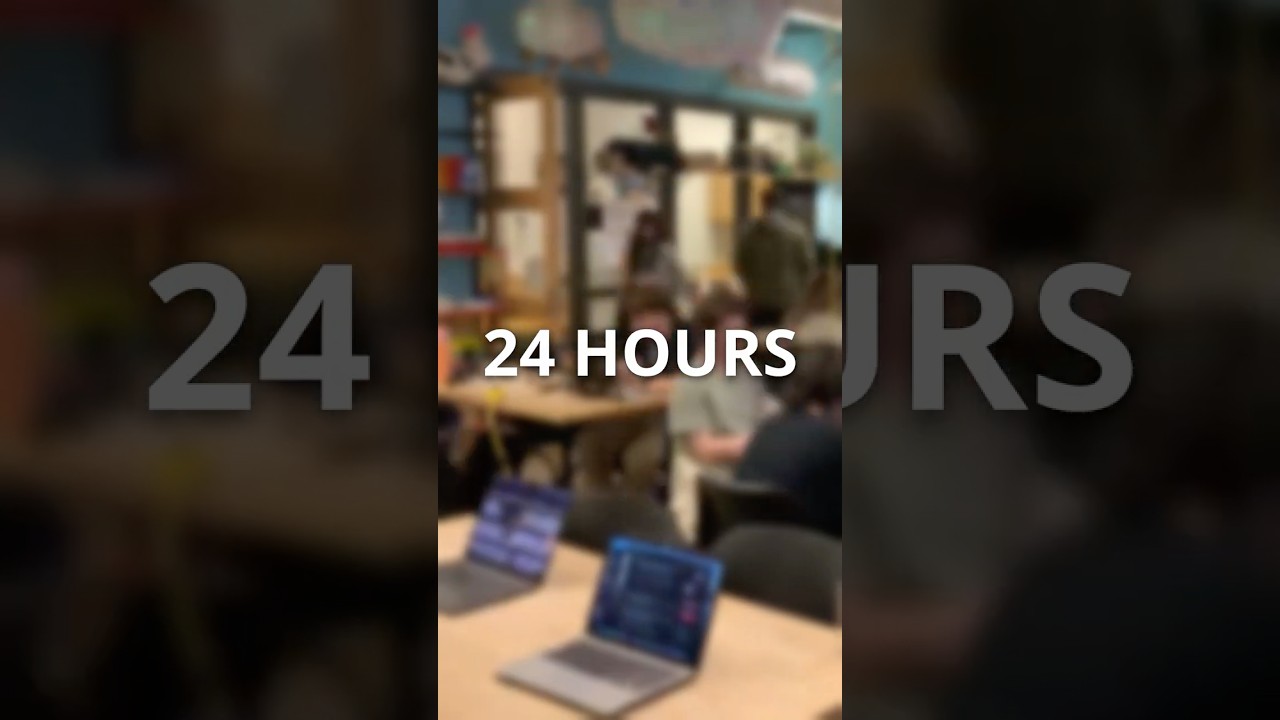 What horrible inventions can people make in just 24 hours? #diy #3dprinting #hackathon #shorts