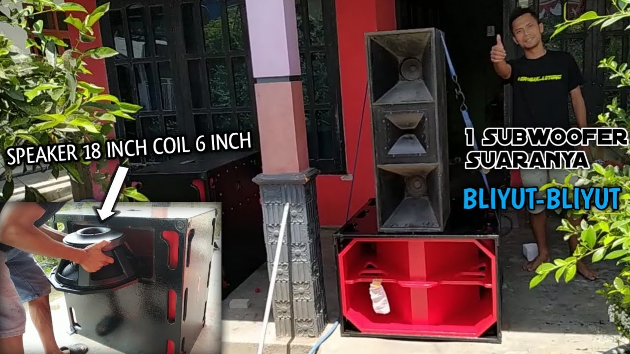 CEK SOUND BOX CUSTOM W-BIN + SPEAKER PD186C003 VOICE COIL 6 INCH AUTO BLIYUT.