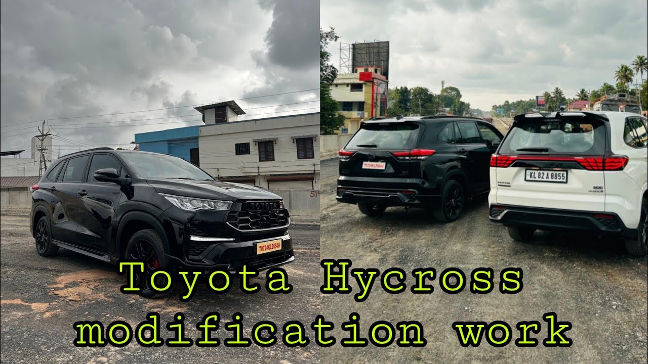 Toyota Hycross modification work