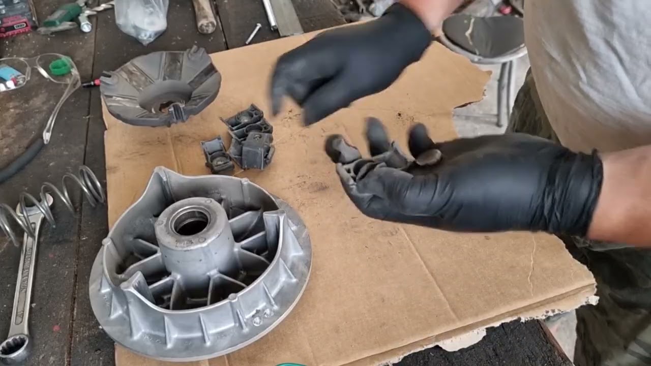 Montáž setu variátora #cfmoto #gladiator #atv #quad #tuning #variator #úprava 