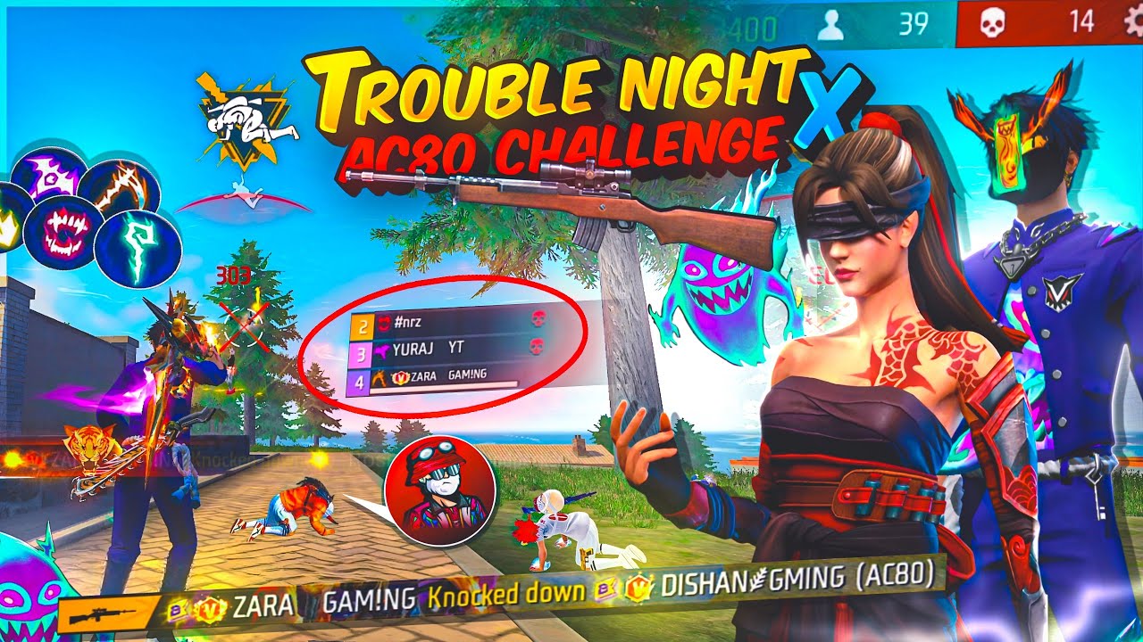 New Trouble Night Event is CRAZY 😱Only AC80 Challenge❓