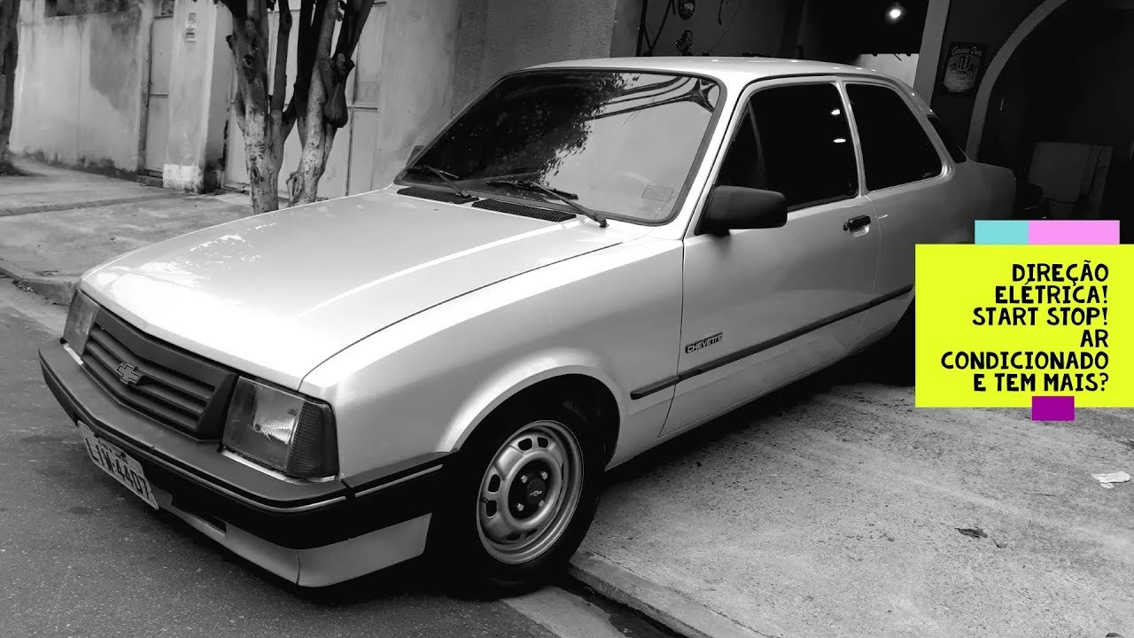Chevette Conforto! Direção elétrica, Ar condicionado, Start Stop e muito mais!