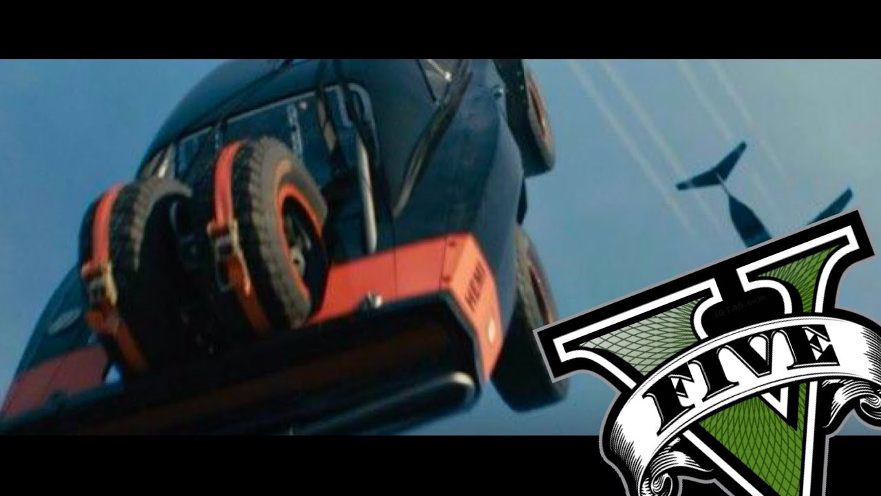 GTA V Fast And Furious 7 Bus Mission Scene Parody