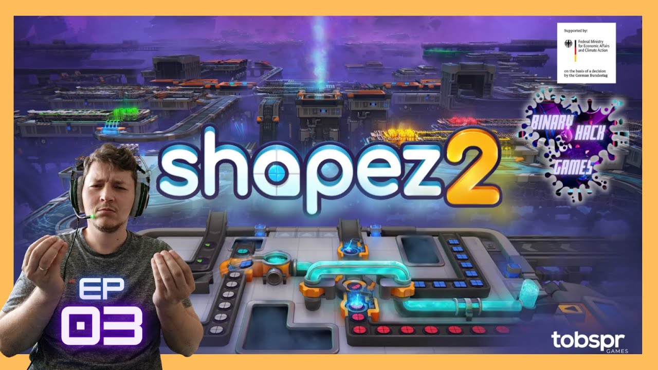 Shapez 2 Gameplay | EP3 | Esse jogo de Automação é Insano!