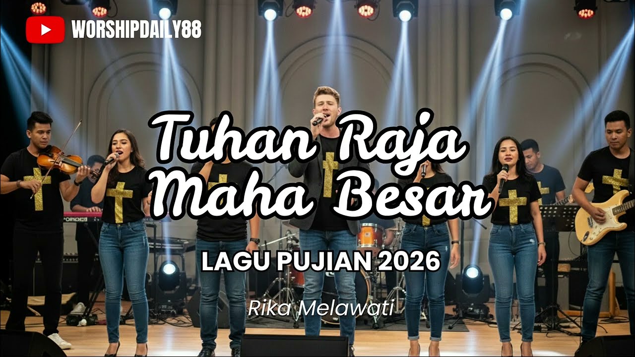 TUHAN RAJA MAHA BESAR | Lagu Pujian Terbaru Rohani Kristen 2026 #lagurohanikristen #lagurohani