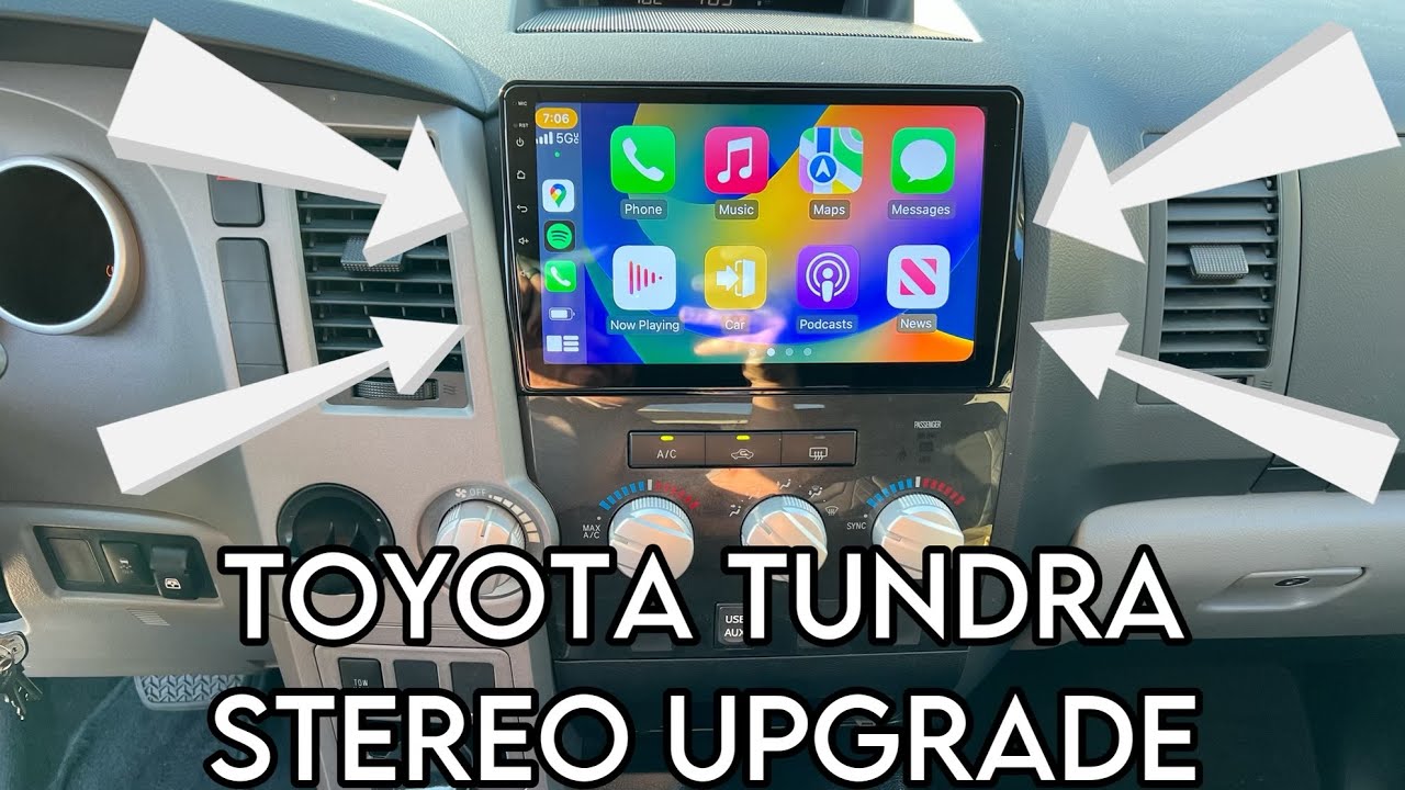 ViaBecs APPLE CAR PLAY / TOYOTA TUNDRA 10.2