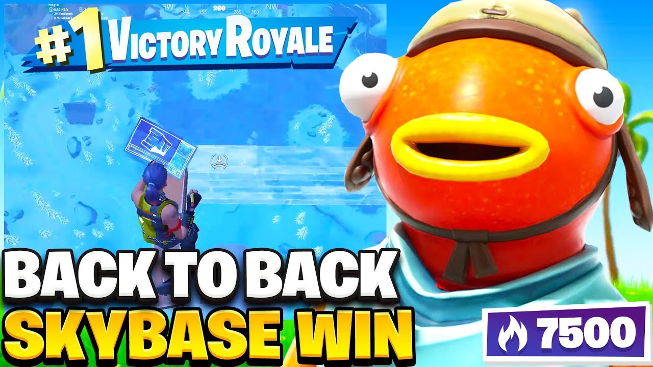 BACK TO BACK SOLO ARENA SKYBASE WIN 😯🏆