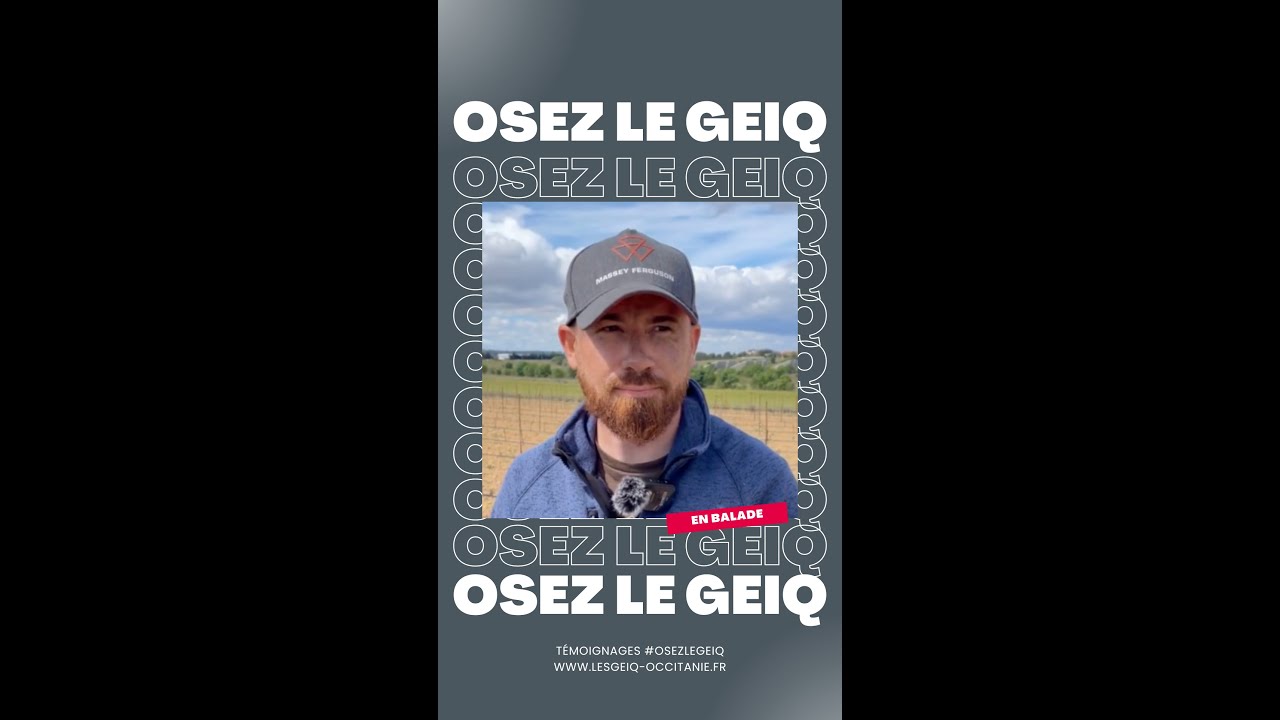 Dorian - Ouvrier viticole - Alternant Geiq Oc Agri