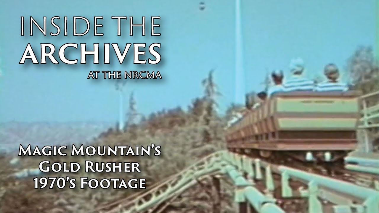 Arrow Development Gold Rusher Footage | National Roller Coaster Museum & Archives