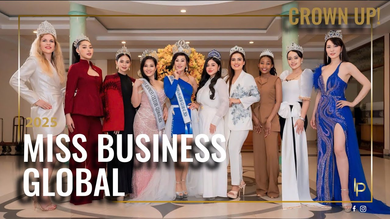 CROWN UP!  |  MISS BUSINESS GLOBAL 2025 |  JANA MARVANOVA