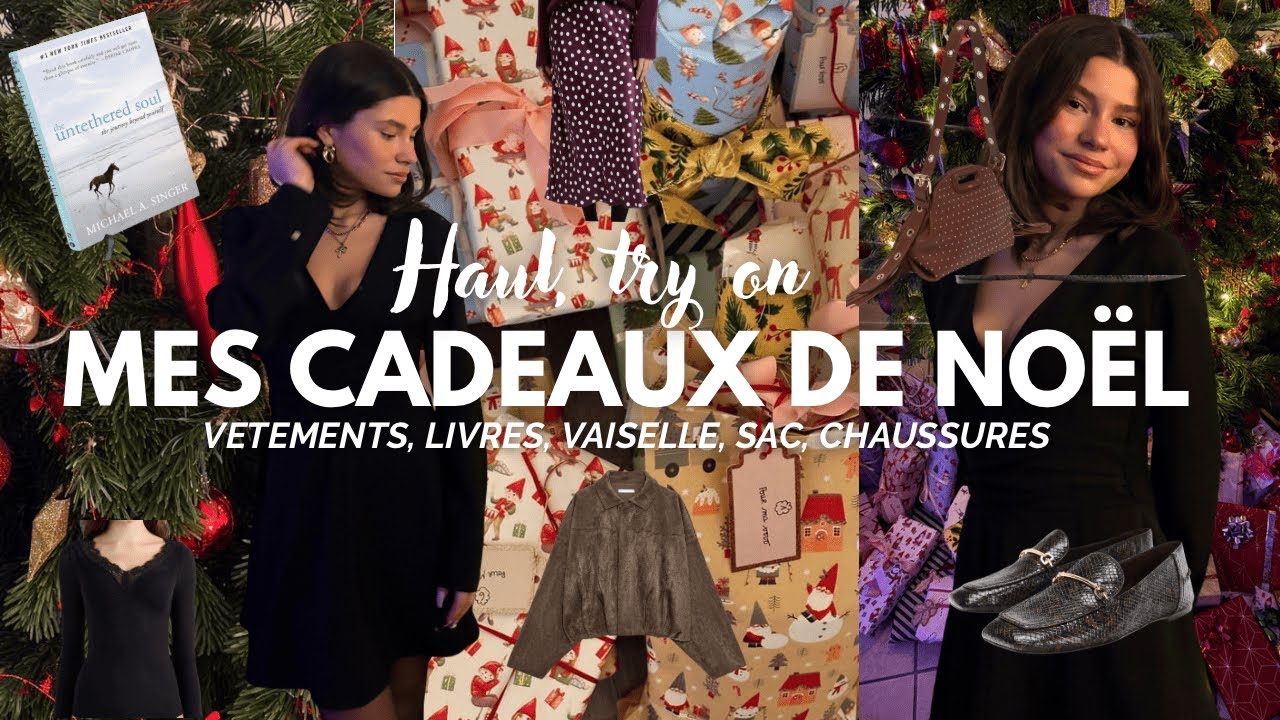 MES CADEAUX DE NOEL ⎟VÊTEMENTS, SACS, ACCESSOIRES, LIVRES