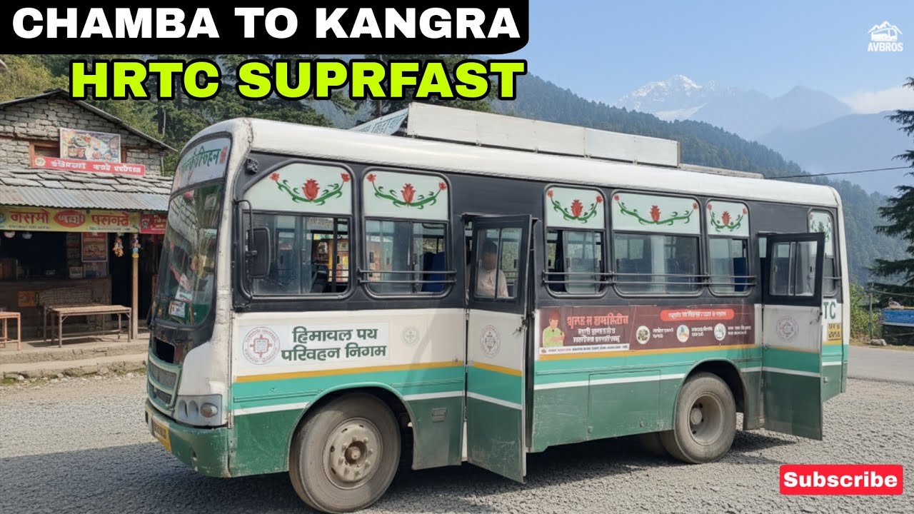 Chamba To Kangra Hrtc Suprfast Bus 🚌 | 