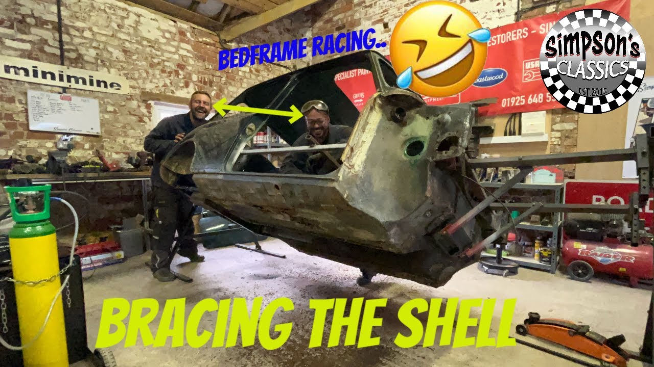 New Panels & Bracing the Shell - Restomod Mini Cooper Restoration