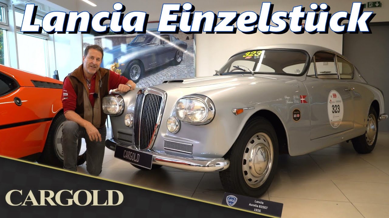 Lancia Aurelia B20 GT, 1956, es gibt nur Einen! One Off by Pichon Parat, Mille Miglia Rarität