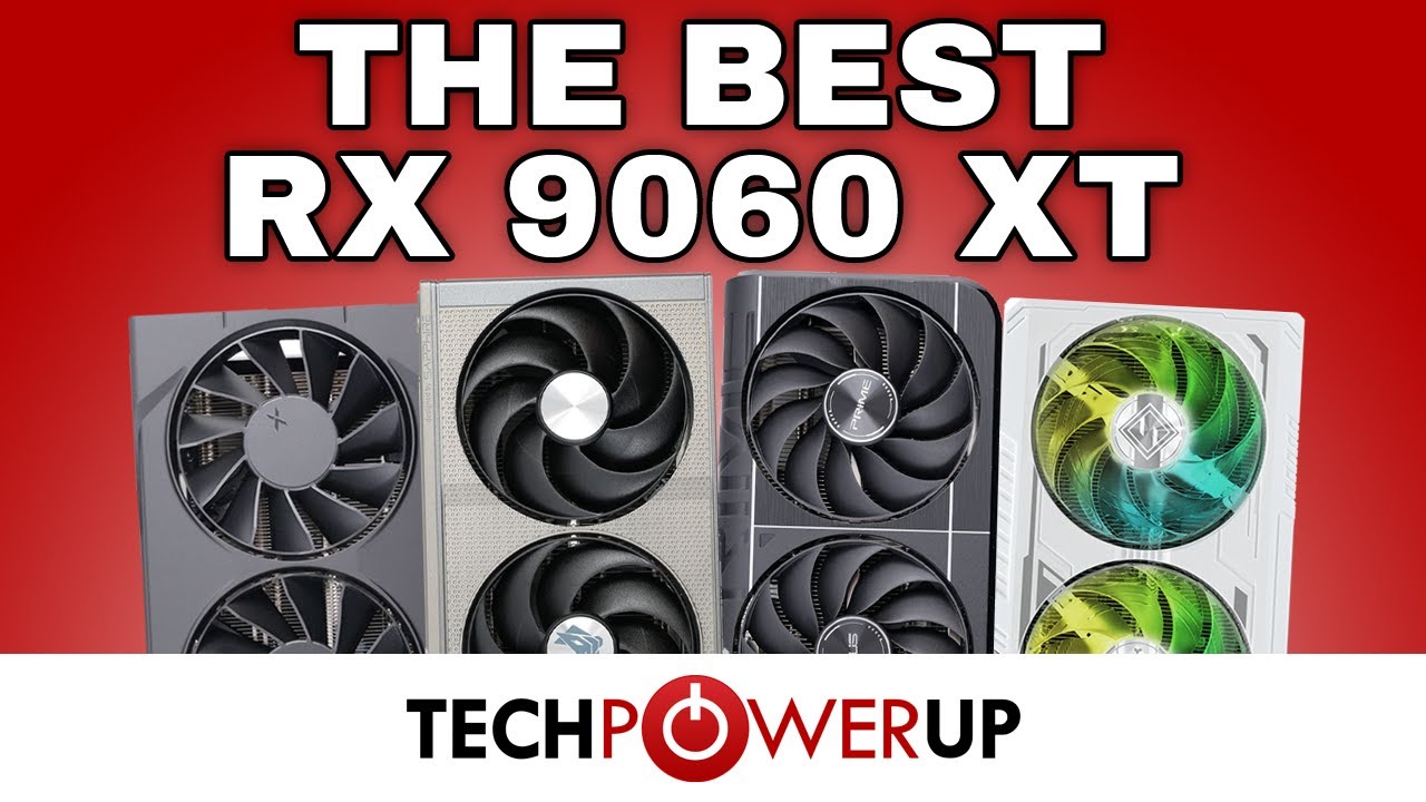 The Best RX 9060 XT - 4 Card Performance Review - NVIDIA under Pressure
