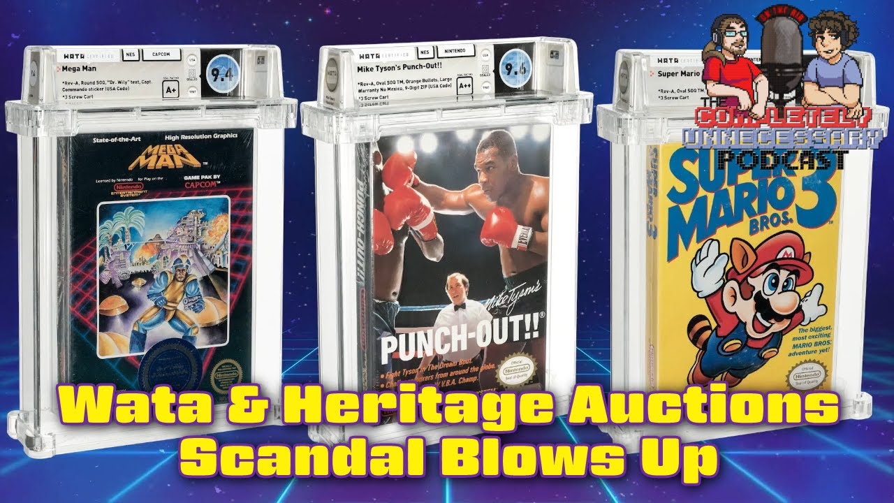 Wata & Heritage Auctions Game Scandal Blows Up