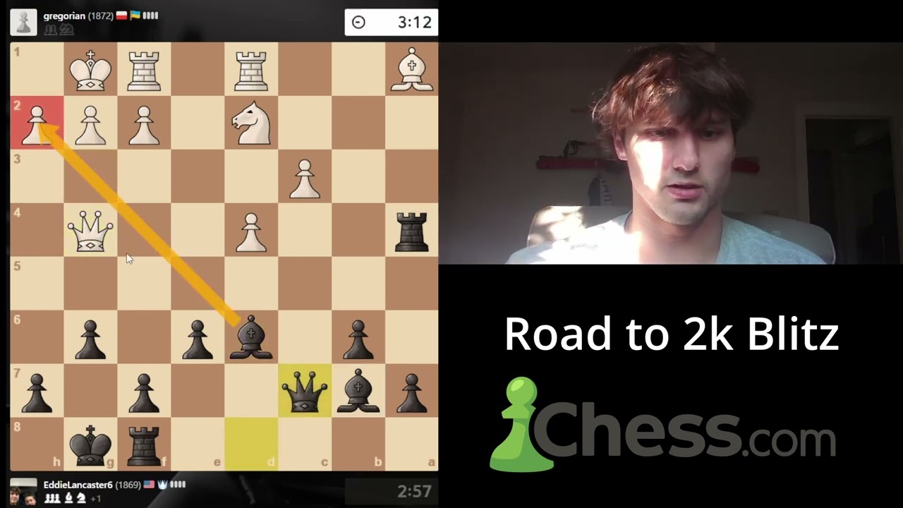 1 Blitz Game Sicilian Defense Alapin 