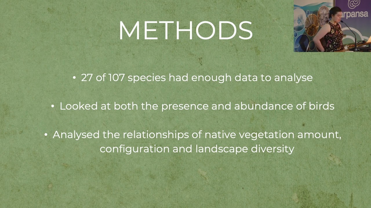 Promoting Bird Diversity in Plantation Forests of Western Victoria - Eliza Thompson