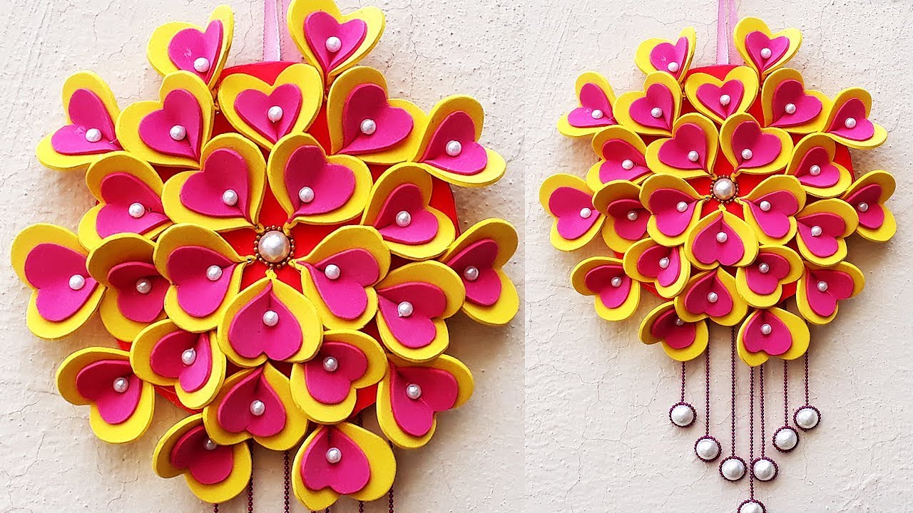 Make Easy DIY Wall Hanging from Foam Sheets | Christmas Home Decoration | StylEnrich