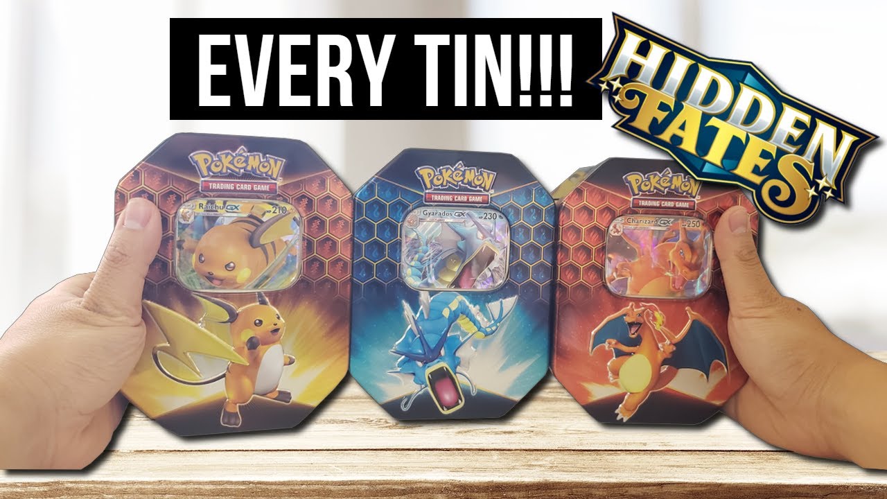 Pokemon Hidden Fates Tins Are Here! And We Got Top Notch Pulls!