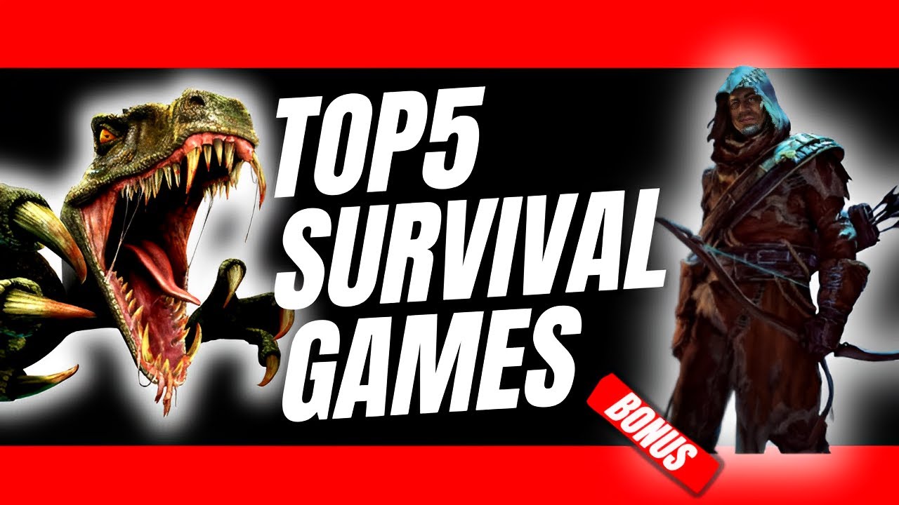 TOP 5 Juegos de Supervivencia IMPERDIBLES para 2024 (+ BONUS que No Puedes Perderte)