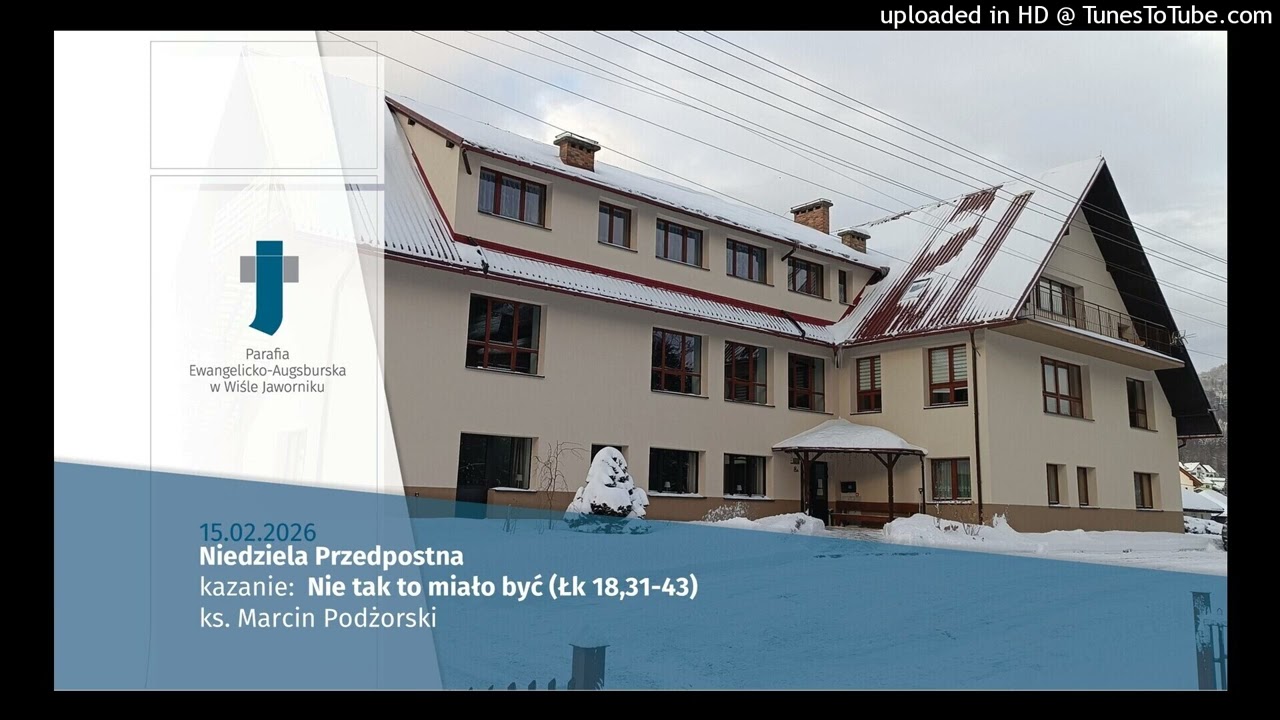 2026.02.15 - Nie tak to miało być (Łk 18,31-43) - ks. Marcin Podżorski