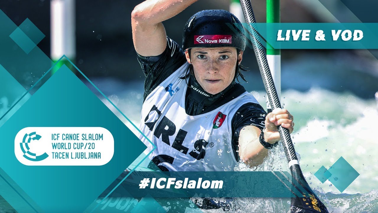 2020 ICF Canoe-Kayak Slalom World Cup Ljubljana Slovenia / Finals – K1 women & men