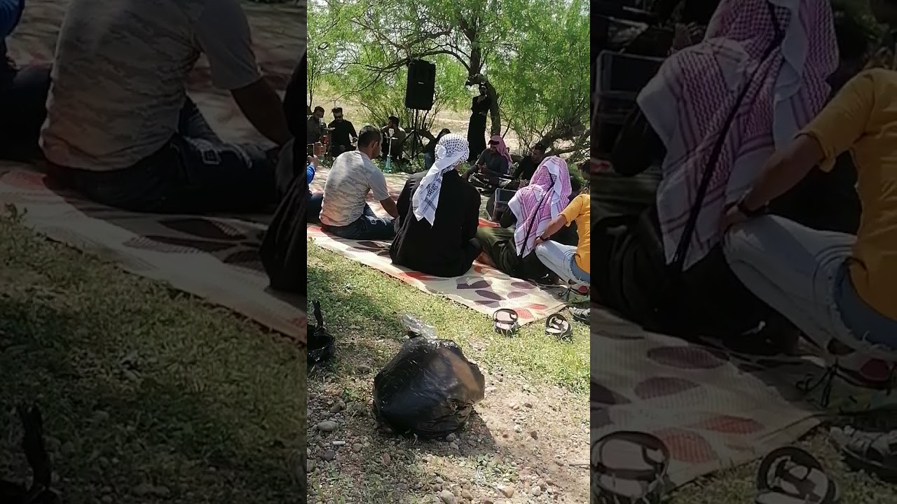 الفنان عقيل الفريجي وكرار الفريجي