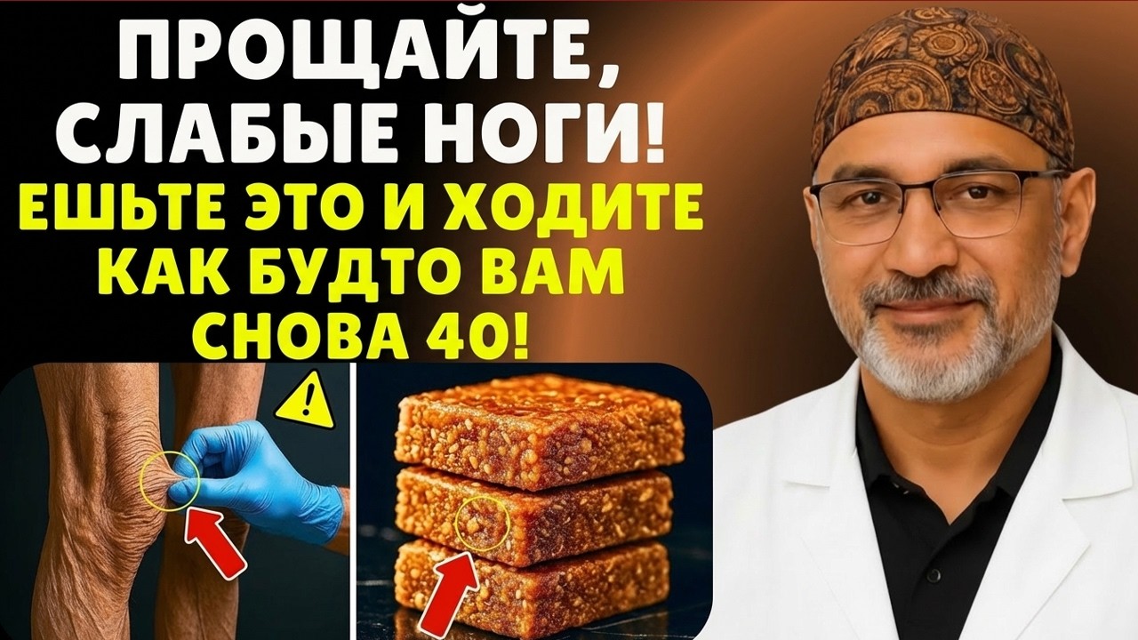 Сильные ноги даже в 90 лет? Ешьте это каждый день (объясняет хирург)