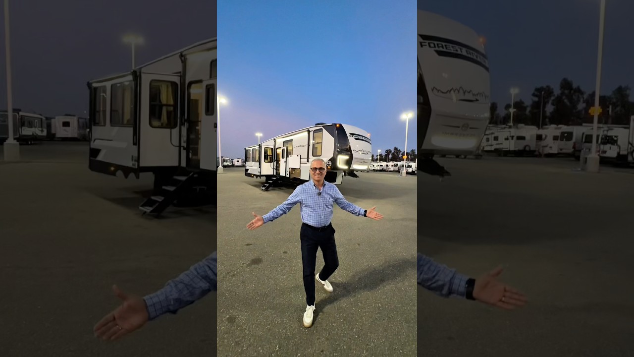 Новый роскошный автодом Fifthwheel Impression 2026 года, 36 мл #bestrvcenter #luxuryrv #fifthwhee...
