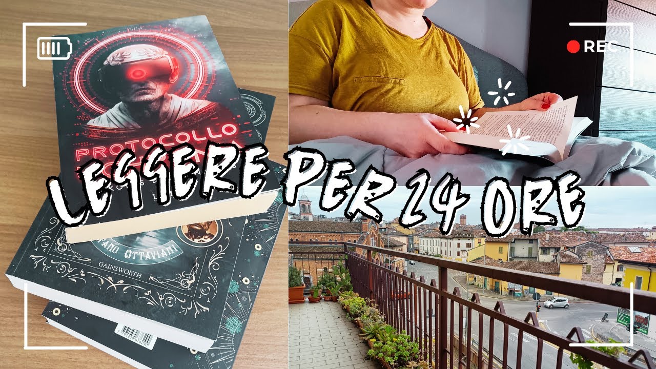 Quanto riesco a leggere in 24 ore? // READING VLOG