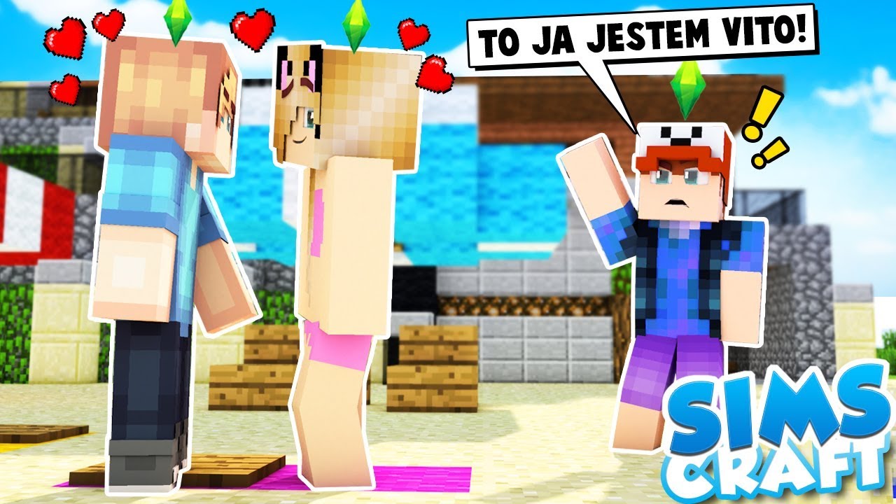 MINECRAFT ŻYCIE #65 - BELLA POMYLIŁA MNIE Z INNYM CHŁOPAKIEM?! | Vito i Bella