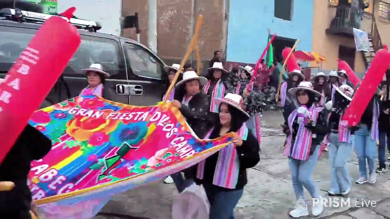 Chacayán 4-2-2026. Fiesta de los Compadres, presentación del Barrio Arriba.