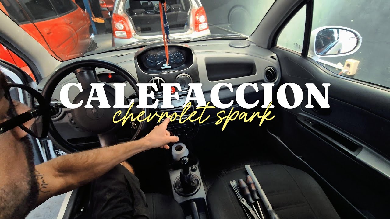 Cambiar radiador CALEFACCION Chevrolet Spark