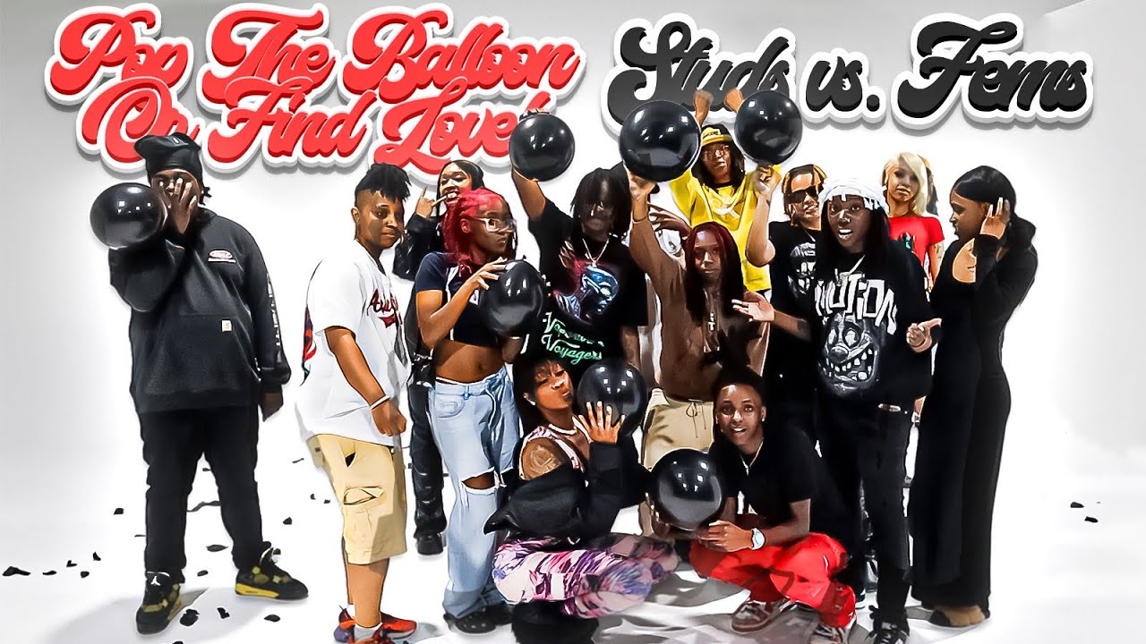 POP THE BALLOON OR FIND LOVE | STUDS VS FEMS