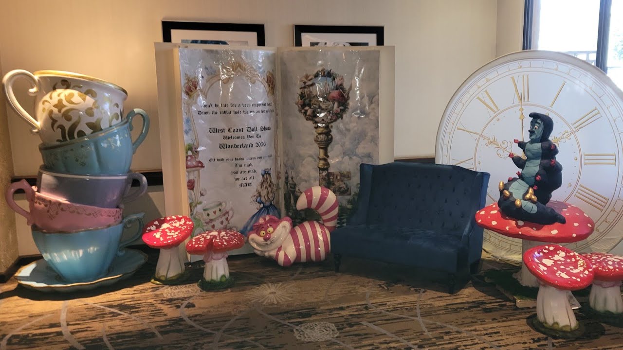 Walk Through of the 1st West Coast Doll Show(2026)