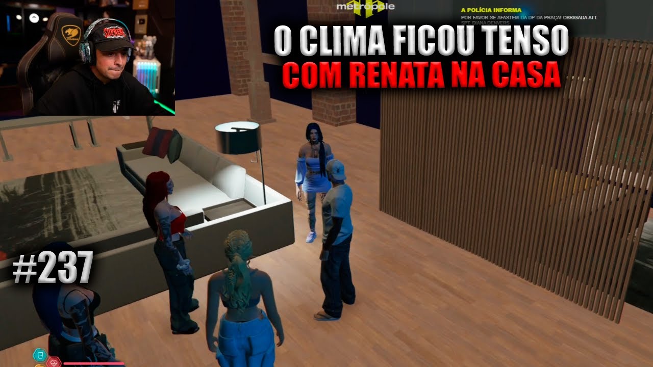 O CLIMA FICOU TENSO COM RENATA NA CASA! EP 237