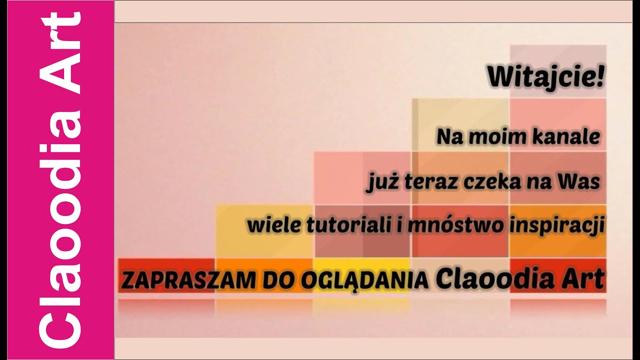 Witajcie! Zwiastun (Welcome on my channel)