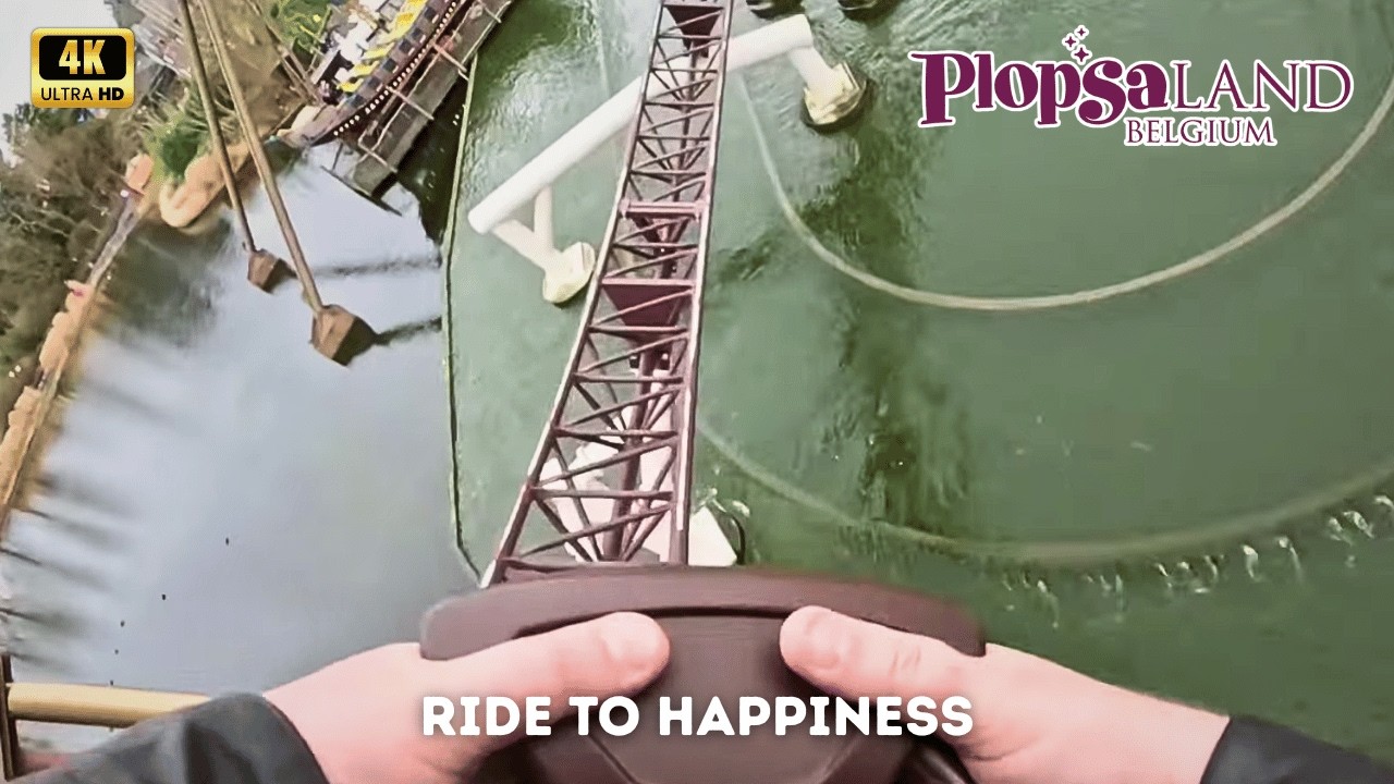 Ride To Happiness 4K On-Ride POV - Plopsaland Belgium