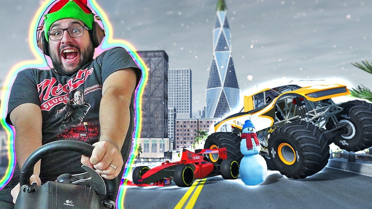 F1 & MONSTER TRUCK DANS BEAMNG!