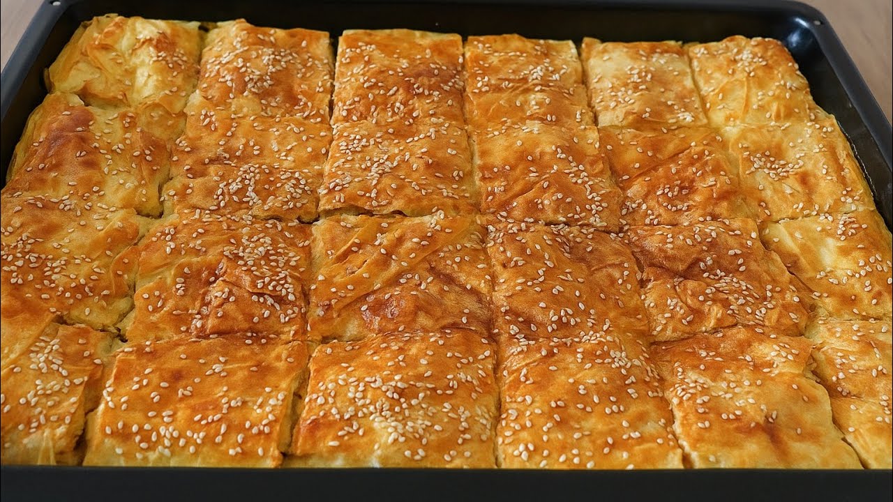 Sadece 250 GR Kıyma ile❗️ KOCA Bir Tepsi BÖREK! Ekonomik ve Nefis TARİF 🍽️ 