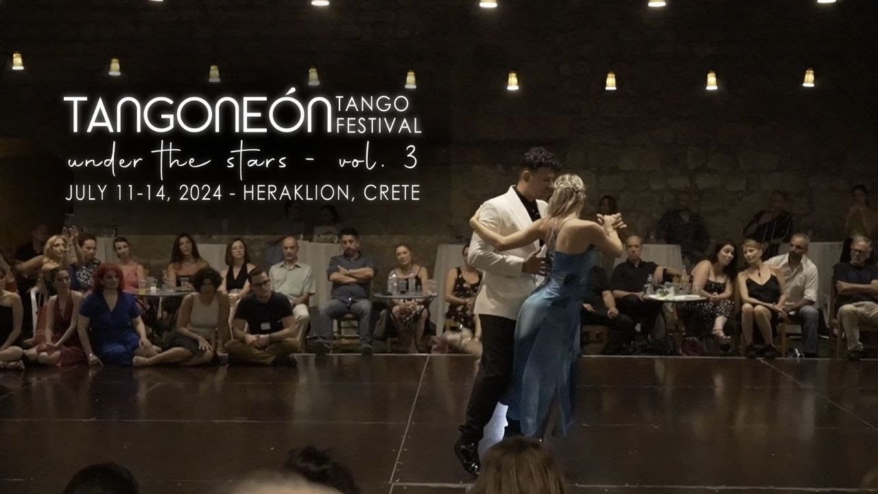 Giorgos Nikou & Katerina Chatzipanteli tango show 3/4 @ TANGONEÓN Tango Festival 2024