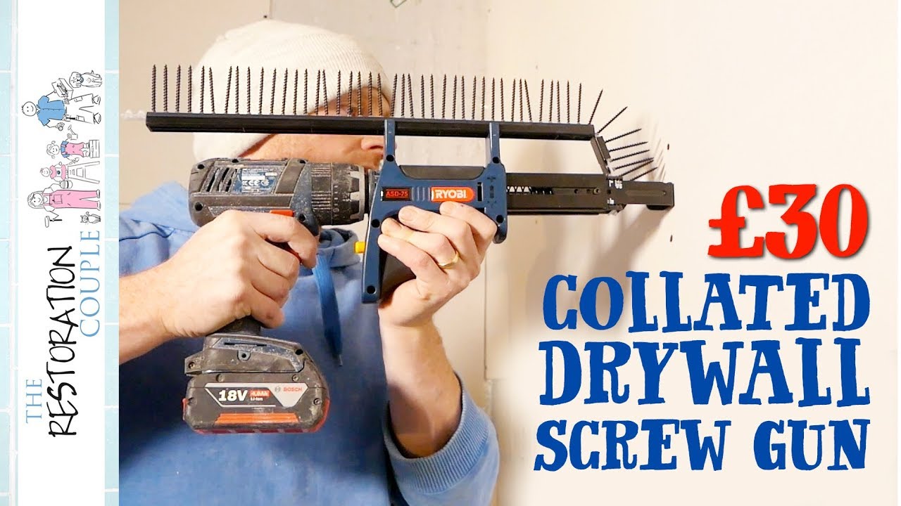 BUDGET SCREW GUN HACK - Convert Drill to Collated Driver