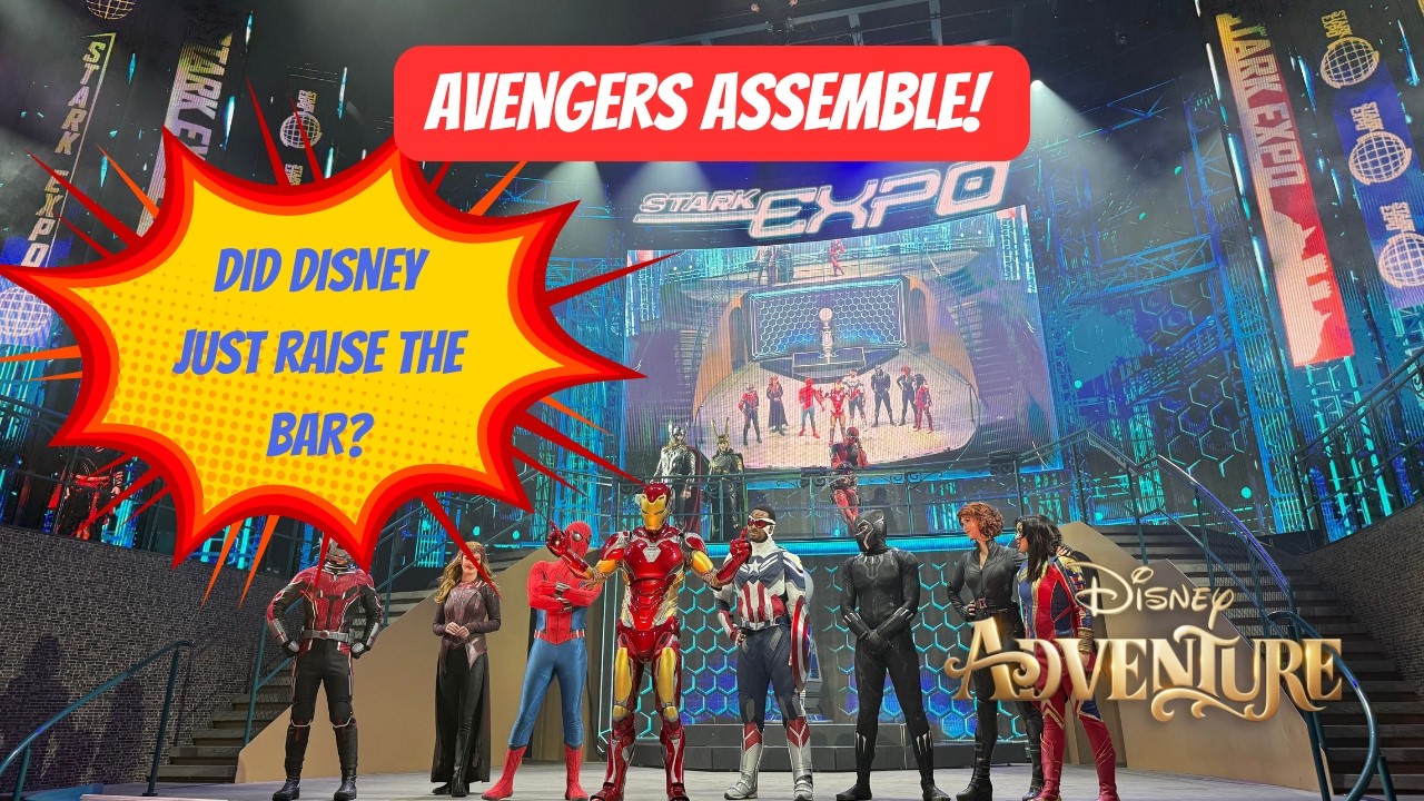 This is the most EPIC show Disney Cruise Line has ever created! AVENGERS ASSEMBLE- Disney Adventure